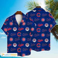 MLB Chicago Cubs Logos Pattern Baseball Fans Gift - Adult & Kids T-Shirts, Sweatshirts & Hoodies apparel design preview 1
