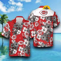 MLB Cincinnati Hawaiian Baseball Unisex Style, Reds - Adult & Kids T-Shirts, Sweatshirts & Hoodies apparel design preview 1
