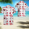 MLB Cincinnati Reds Hawaii Summer Hawaiian For Men, - Adult & Kids T-Shirts, Sweatshirts & Hoodies apparel design preview 1