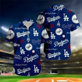 MLB LA Dodgers Hawaiian Summer Gift For Baseball Fans - Adult & Kids T-Shirts, Sweatshirts & Hoodies apparel design preview 1