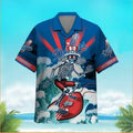 MLB Los Angeles Dodgers Grateful Dead Hawaiian LA - Adult & Kids T-Shirts, Sweatshirts & Hoodies apparel design preview 1