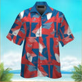 MLB Los Angeles Dodgers Logo Hawaiian LA - Adult & Kids T-Shirts, Sweatshirts & Hoodies apparel design preview 1
