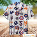 MLB New York Mets 5 Best Hawaiian - Adult & Kids T-Shirts, Sweatshirts & Hoodies apparel design preview 1