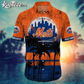 MLB New York Mets Hawaiian #2 - Adult & Kids T-Shirts, Sweatshirts & Hoodies apparel design preview 1