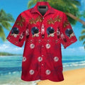 MLB New York Yankees Hawaiian Baseball Pattern Beach - Adult & Kids T-Shirts, Sweatshirts & Hoodies apparel design preview 1