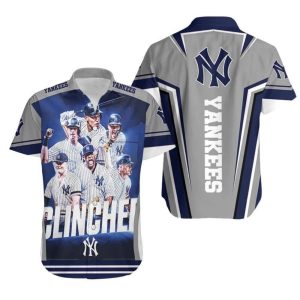 MLB New York Yankees Hawaiian Players Clinched - Adult & Kids T-Shirts, Sweatshirts & Hoodies apparel design preview 1