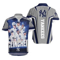 MLB New York Yankees Hawaiian Players Clinched - Adult & Kids T-Shirts, Sweatshirts & Hoodies apparel design preview 1