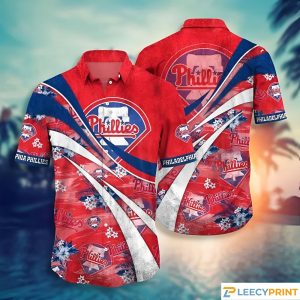 MLB Philadelphia Phillies Baseball Vintage Red - Adult & Kids T-Shirts, Sweatshirts & Hoodies apparel design preview 1