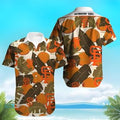 MLB San Diego Padres Hawaiian Orange Fruit And Banana - Adult & Kids T-Shirts, Sweatshirts & Hoodies apparel design preview 1