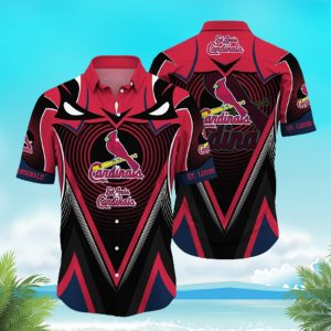 MLB St. Louis Cardinals Hawaiian Beach Gift, - Adult & Kids T-Shirts, Sweatshirts & Hoodies apparel design preview 1