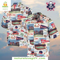 St Louis Cardinals Hawaiian MLB Baseball Stadium - Adult & Kids T-Shirts, Sweatshirts & Hoodies apparel design preview 1