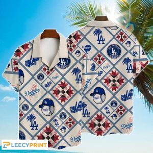 MLB Summer LA Dodgers Hawaiian For Men Women - Adult & Kids T-Shirts, Sweatshirts & Hoodies apparel design preview 1