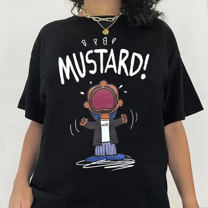 MUSTARD Meme Vintage Woman Man Casual - Adult & Kids T-Shirts, Sweatshirts & Hoodies apparel design preview 1