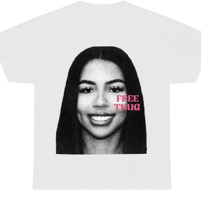 Ma.Riah Free Thugg Pink Classic - Adult & Kids T-Shirts, Sweatshirts & Hoodies apparel design preview 1