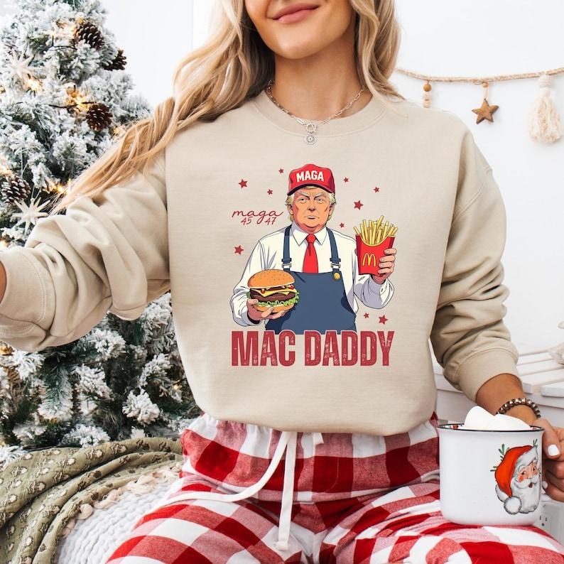 Mac Daddy Trump We Won Again I'Ll Be Home Make - Adult & Kids T-Shirts, Sweatshirts & Hoodies apparel design preview 1