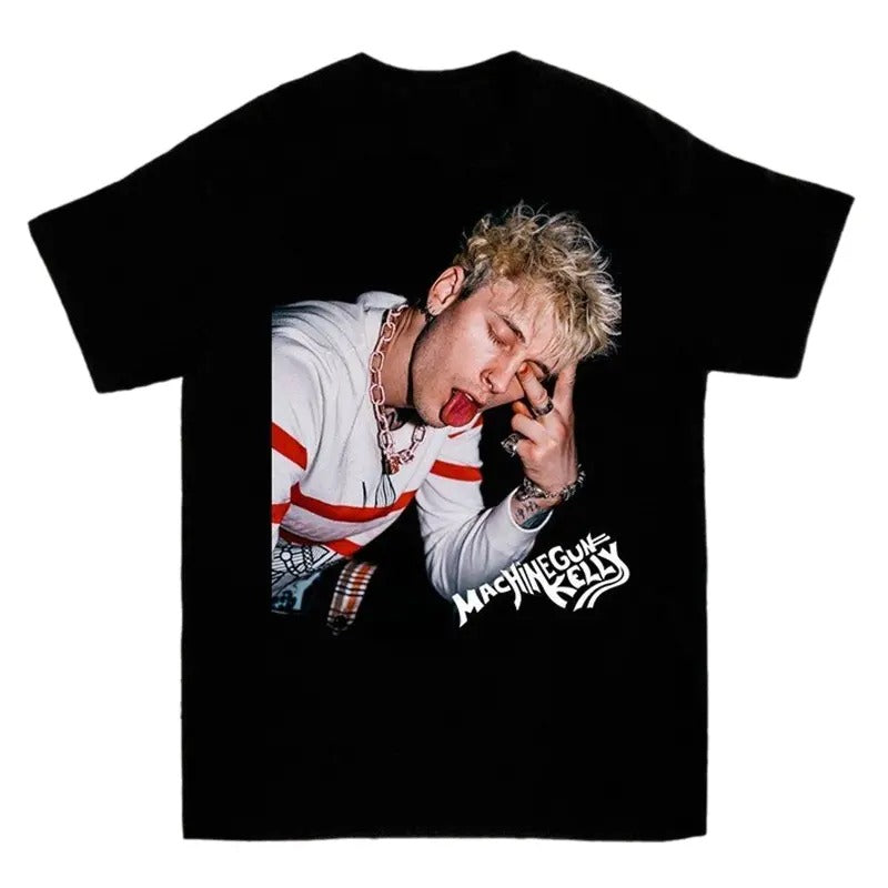 Machine Gun Kelly Black Cotton All Sizes - Adult & Kids T-Shirts, Sweatshirts & Hoodies apparel design preview 1