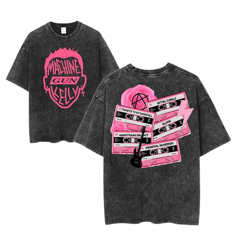 Machine Gun Kelly Cassette Tape MGK Album Archive - Adult & Kids T-Shirts, Sweatshirts & Hoodies apparel design preview 1
