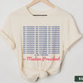 Madam President 2024 Election Vote Democrat Voting - Adult & Kids T-Shirts, Sweatshirts & Hoodies apparel design preview 1