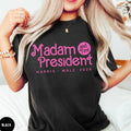 Madam President Tjm!) Kamala Harris Walz 2024 Female - Adult & Kids T-Shirts, Sweatshirts & Hoodies apparel design preview 1