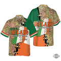 Made In Ireland A Long Time Ago Custom Hawaiian Aloha - Adult & Kids T-Shirts, Sweatshirts & Hoodies apparel design preview 1