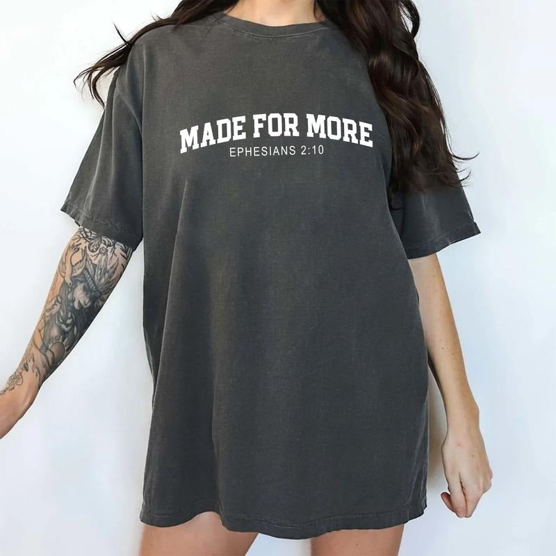 More Comfort Colors Bible Verse Christian Scriptures - Adult & Kids T-Shirts, Sweatshirts & Hoodies apparel design preview 1