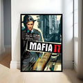 Mafia 2 Poster Gaming Print Game Room Wall Decor - Adult & Kids T-Shirts, Sweatshirts & Hoodies apparel design preview 1
