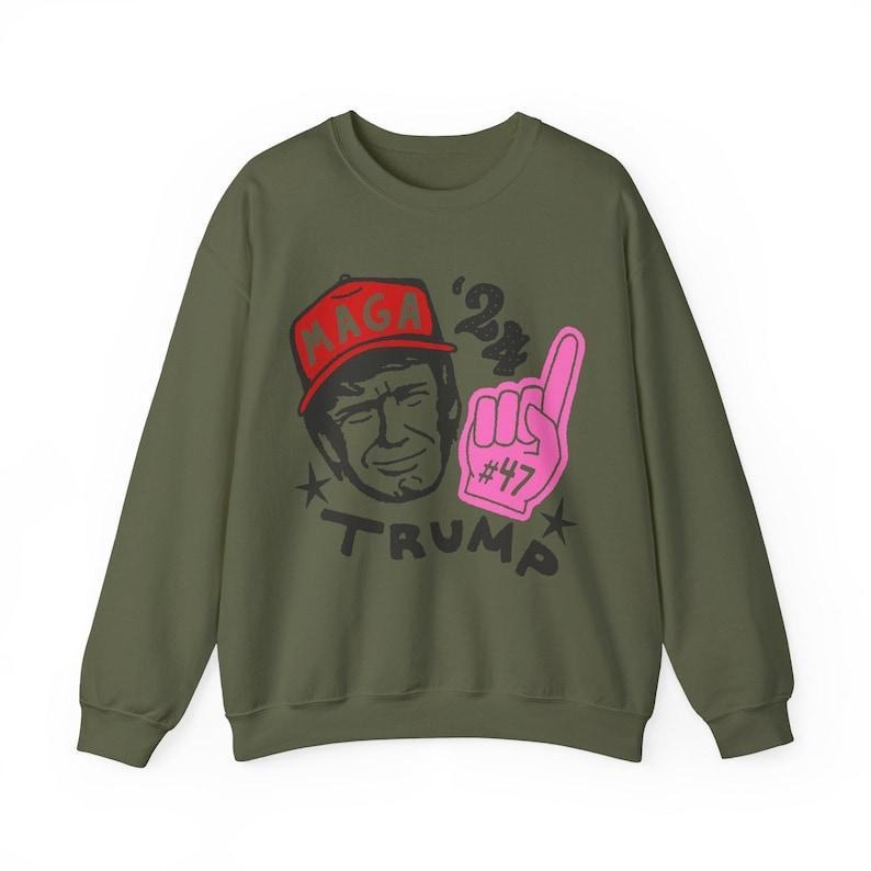 Maga 24 Trum Won 47 Make America Great Again Tree - Adult & Kids T-Shirts, Sweatshirts & Hoodies apparel design preview 1