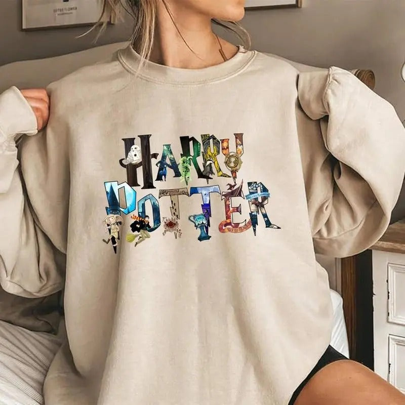 Magic HP Fan H0gwarts Cotton Womenswear - Adult & Kids T-Shirts, Sweatshirts & Hoodies apparel design preview 1