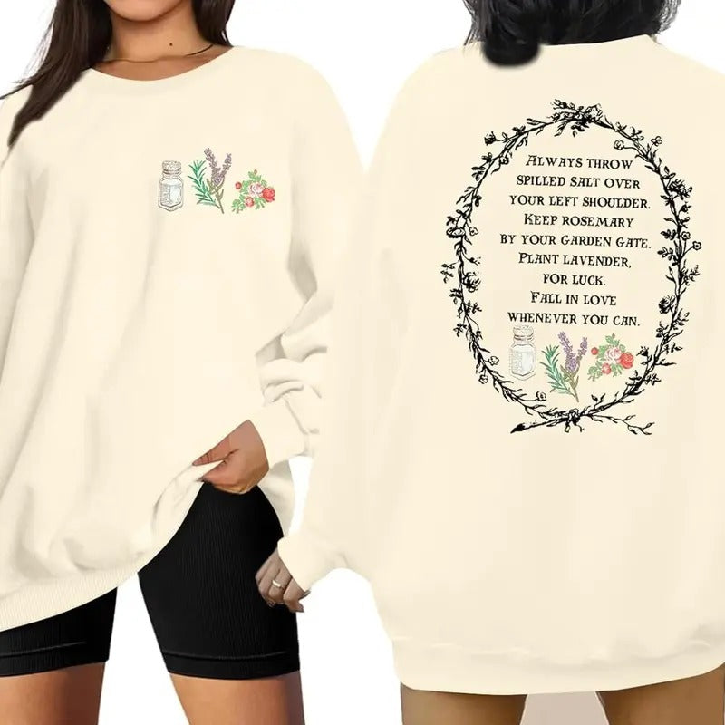 Magic Halloween Salt Rosemary Lavender Love Outfits - Adult & Kids T-Shirts, Sweatshirts & Hoodies apparel design preview 1