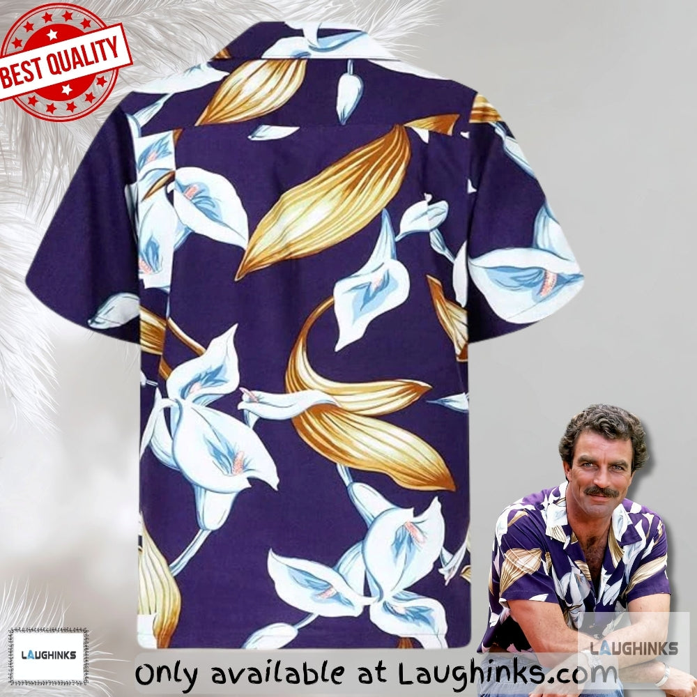 Magnum Pi Tom Selleck Aop Hawaiian - Adult & Kids T-Shirts, Sweatshirts & Hoodies apparel design preview 1