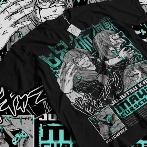 Mahito Jujutsu Kaisen Fushiguro Toji Horror Anime All - Adult & Kids T-Shirts, Sweatshirts & Hoodies apparel design preview 1