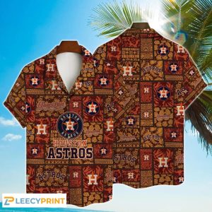 Major League Baseball Astros Hawaiian with 3D Printed - Adult & Kids T-Shirts, Sweatshirts & Hoodies apparel design preview 1
