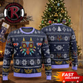 Majora Mask Purple Pattern Christmas Gift Legend Of Zelda Ugly Christmas Sweater - Holiday Gift product image