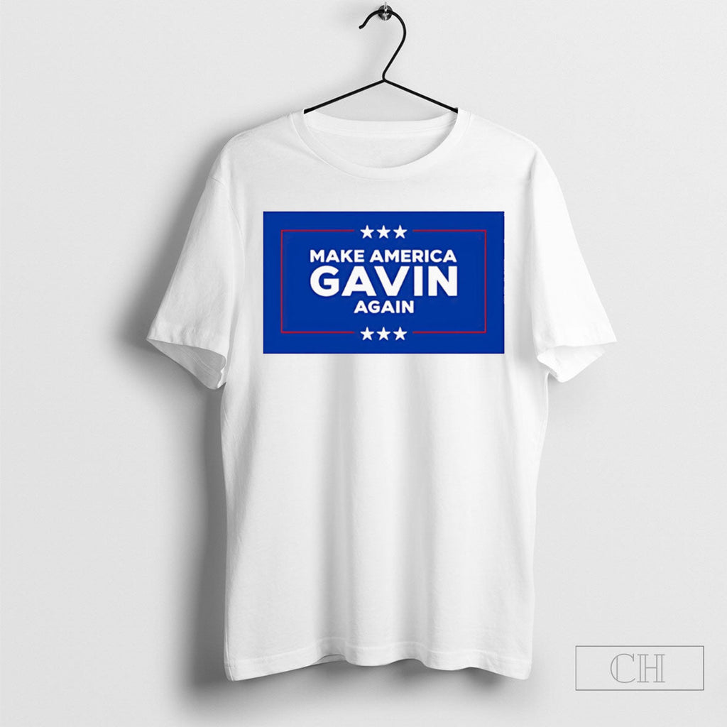 Make America Gavin Again - Adult & Kids T-Shirts, Sweatshirts & Hoodies apparel design preview 1