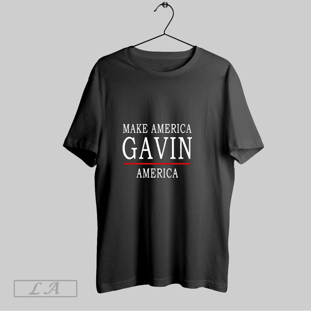 Make America Gavin - Adult & Kids T-Shirts, Sweatshirts & Hoodies apparel design preview 1
