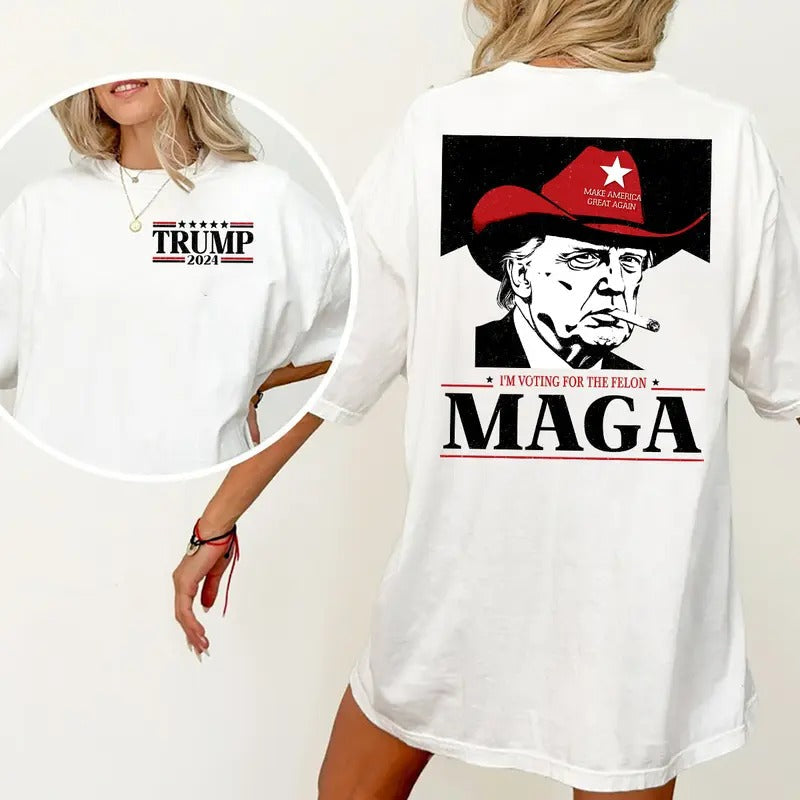 Make America Great Again MAGA Trump Vance 2024 I'M - Adult & Kids T-Shirts, Sweatshirts & Hoodies apparel design preview 1