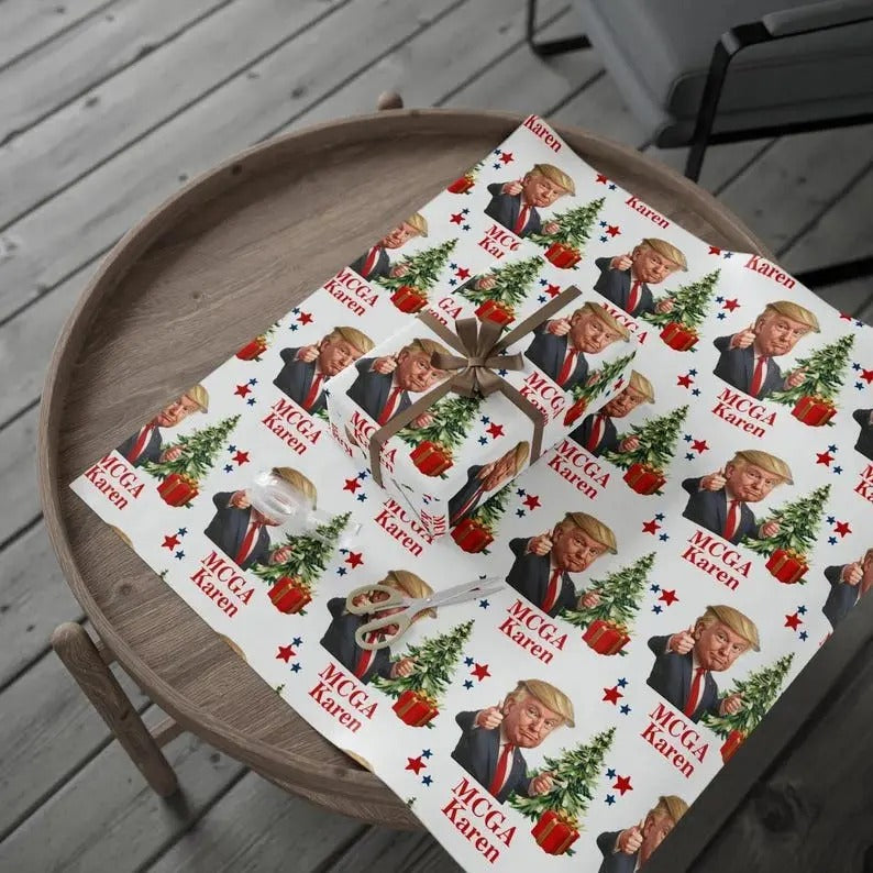 Make Great Again Personalized Wrapping Paper {Trump - Adult & Kids T-Shirts, Sweatshirts & Hoodies apparel design preview 1