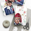 Make Merry Again Donald Trump Wrapping Paper Giving - Adult & Kids T-Shirts, Sweatshirts & Hoodies apparel design preview 1