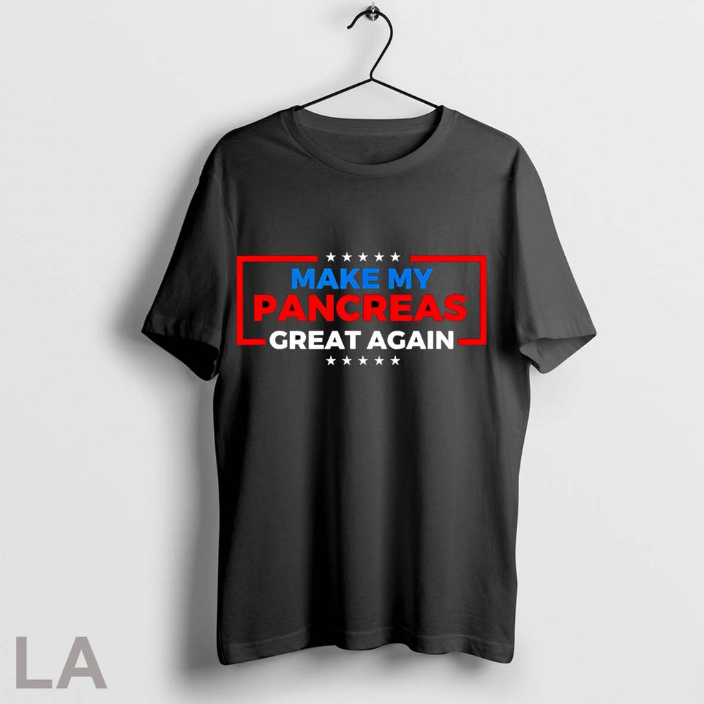 Make My Pancreas Great Again Diabetes - Adult & Kids T-Shirts, Sweatshirts & Hoodies apparel design preview 1