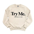 Malcolm X Try Me Black History Month Social Justice - Adult & Kids T-Shirts, Sweatshirts & Hoodies apparel design preview 1