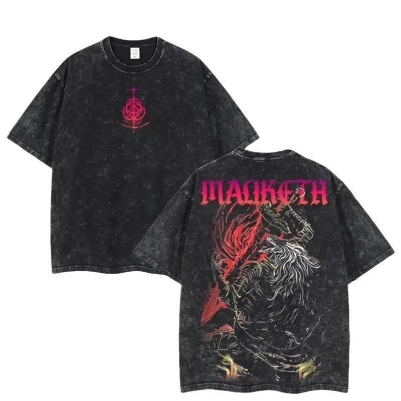Maliketh II Black Blade Elden Ring Game Mineral Wash - Adult & Kids T-Shirts, Sweatshirts & Hoodies apparel design preview 1