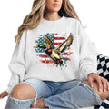 Mallard Duck American Flag Hunting Freedom Patriotic - Adult & Kids T-Shirts, Sweatshirts & Hoodies apparel design preview 1