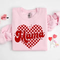 Mama Heart Valentine Love Cute Valentines - Adult & Kids T-Shirts, Sweatshirts & Hoodies apparel design preview 1