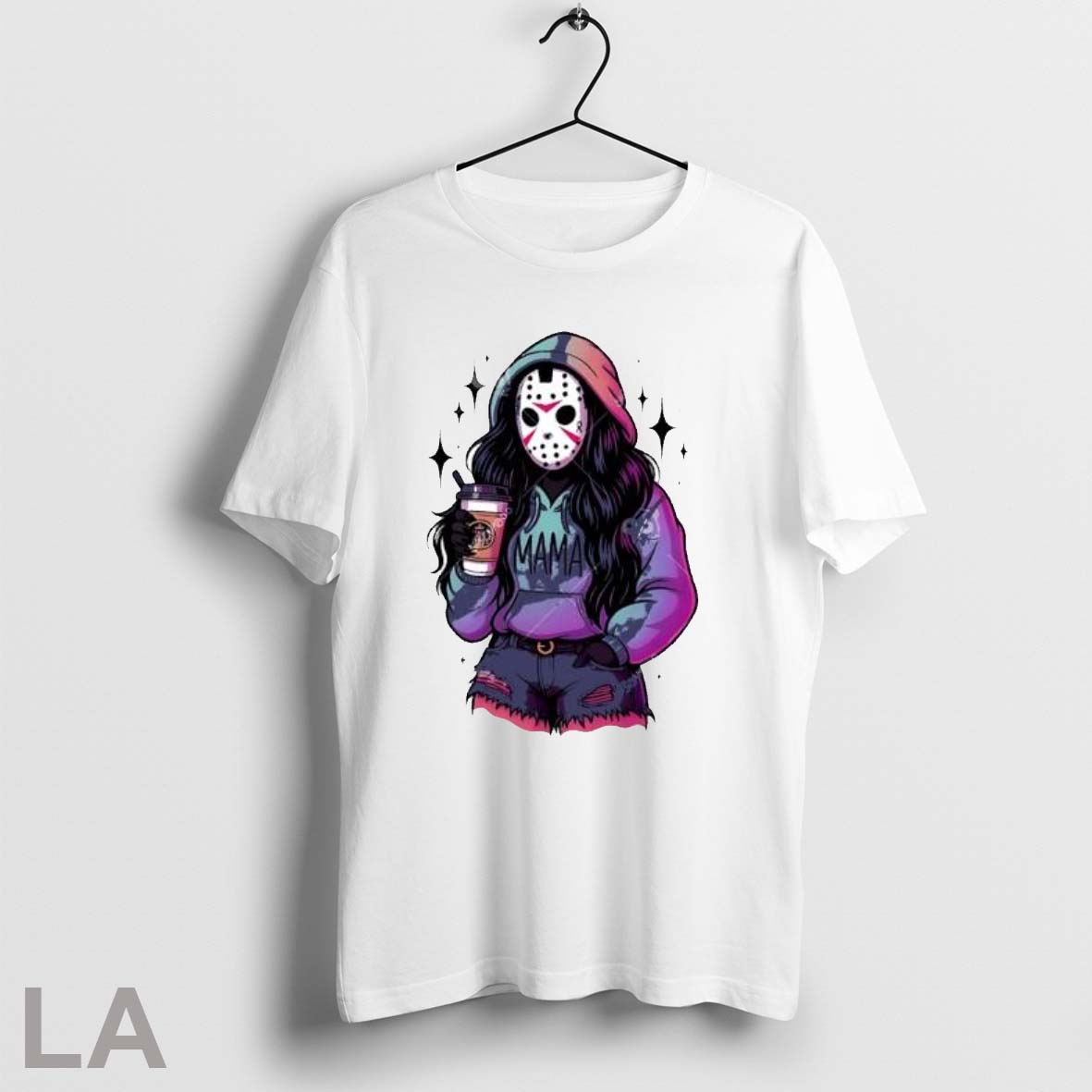 Mama Jason Voorhees Halloween Mom Horror Movie - Adult & Kids T-Shirts, Sweatshirts & Hoodies apparel design preview 1