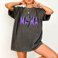 Mama Lightening Bolt Retro Checkered Mom Comfort - Adult & Kids T-Shirts, Sweatshirts & Hoodies apparel design preview 1