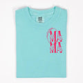 Mama Monogram Comfort Color Summer Comfortable Top - Adult & Kids T-Shirts, Sweatshirts & Hoodies apparel design preview 1