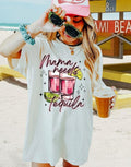 Mama Needs Tequila Funny Margarita Humor Moms - Adult & Kids T-Shirts, Sweatshirts & Hoodies apparel design preview 1