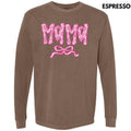 Mama Patterned Coquette Comfort Colors - Adult & Kids T-Shirts, Sweatshirts & Hoodies apparel design preview 1