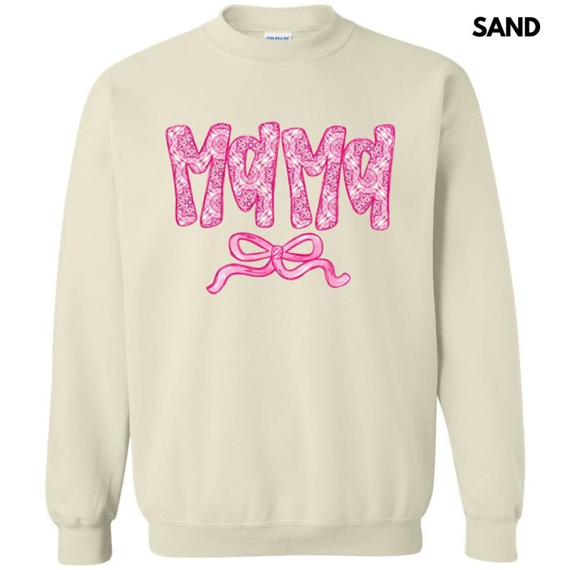 Mama Patterned Coquette - Adult & Kids T-Shirts, Sweatshirts & Hoodies apparel design preview 1