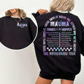 Mama Rock Tour Mom Life Some Days I Roll Motherhood - Adult & Kids T-Shirts, Sweatshirts & Hoodies apparel design preview 1